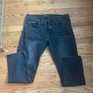 Old navy black faded jeans